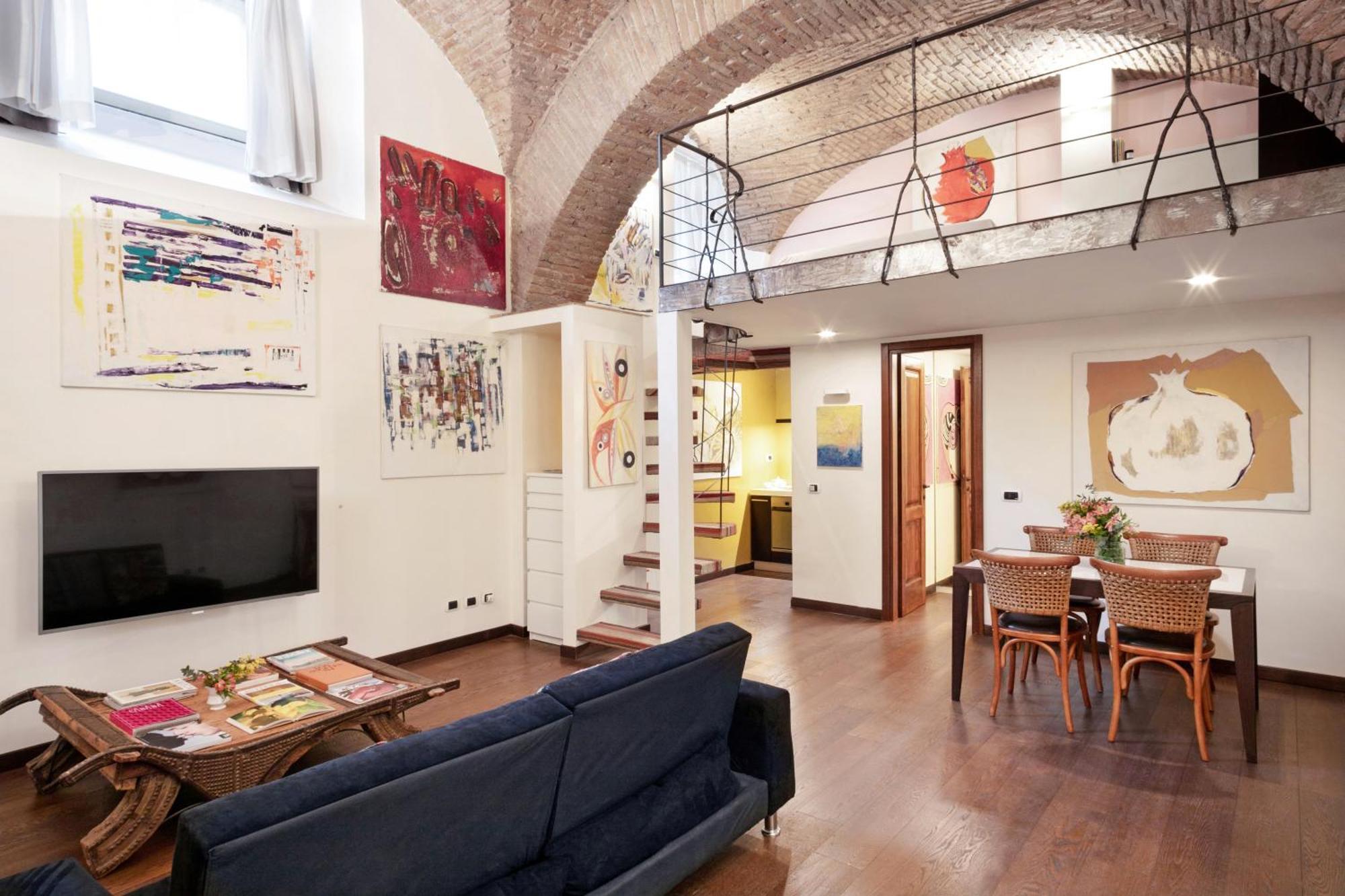 Trasteverehome - Artists Loft With Private Parking In Trastevere Сasa de vacaciones