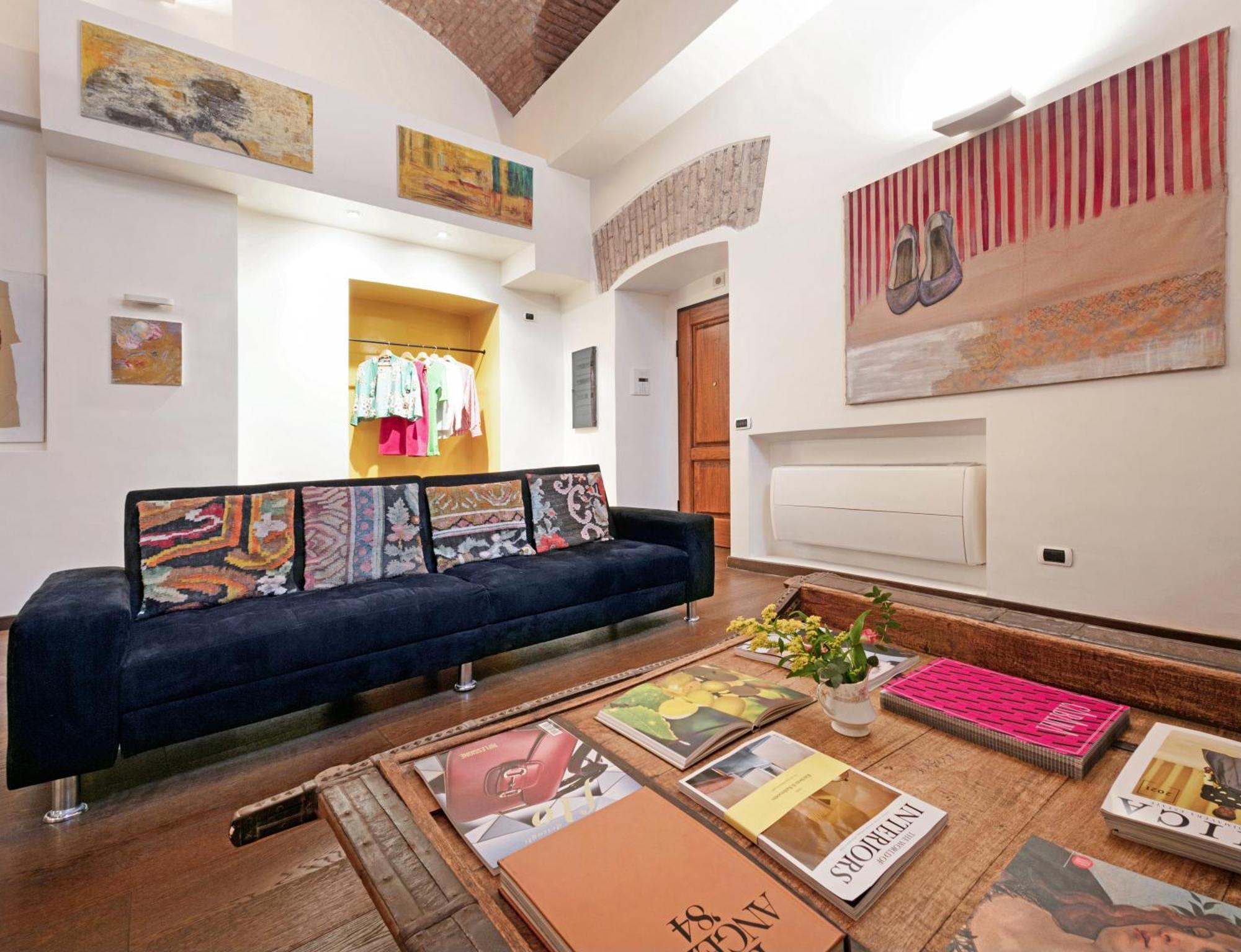 Trasteverehome - Artists Loft With Private Parking In Trastevere Сasa de vacaciones Roma