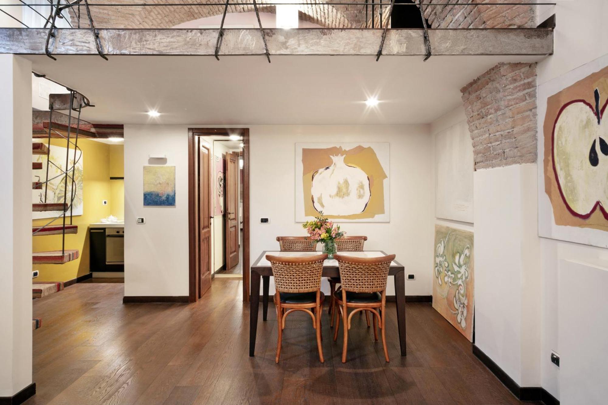 Сasa de vacaciones Trasteverehome - Artists Loft With Private Parking In Trastevere