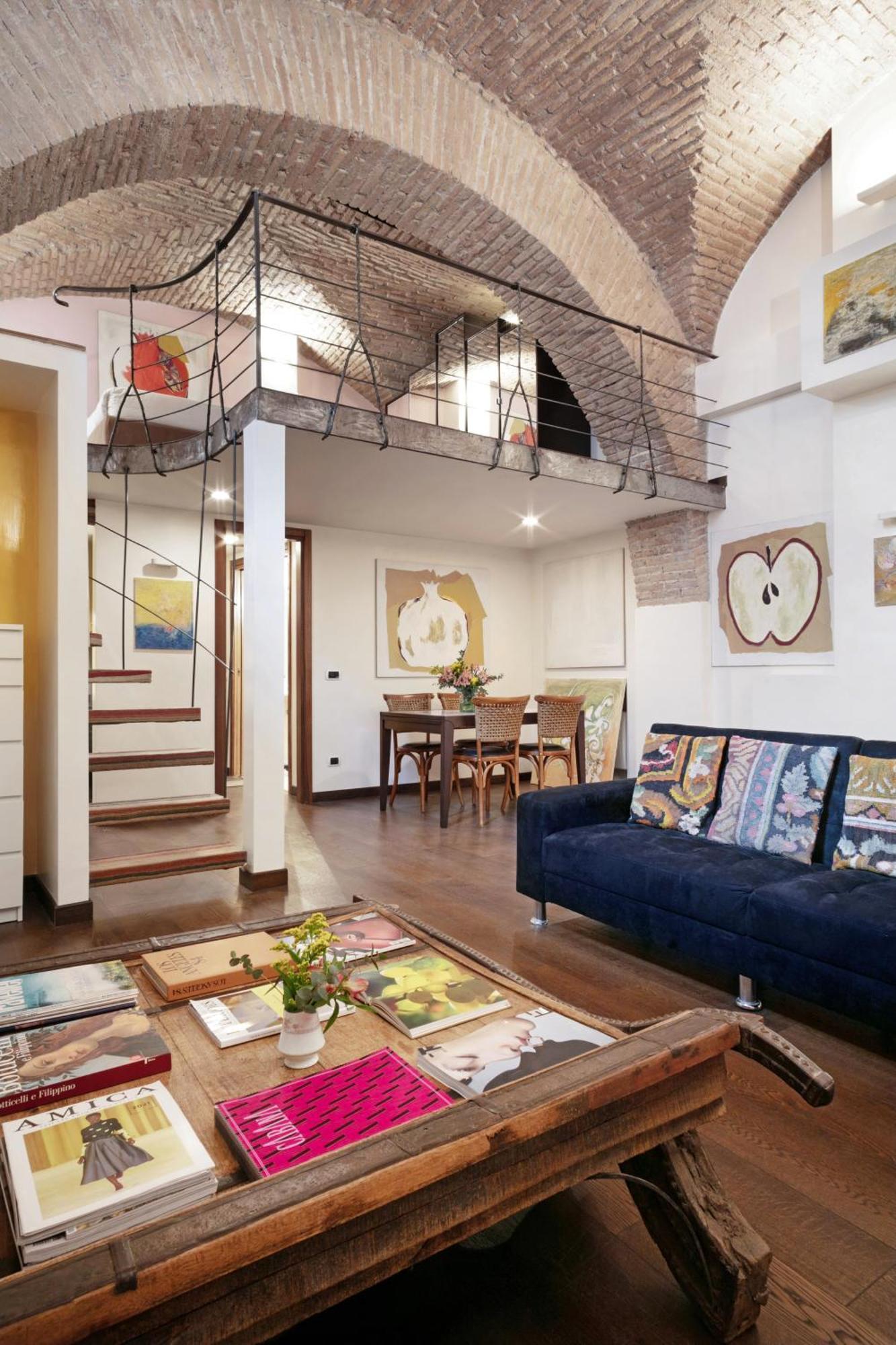 Trasteverehome - Artists Loft With Private Parking In Trastevere Сasa de vacaciones